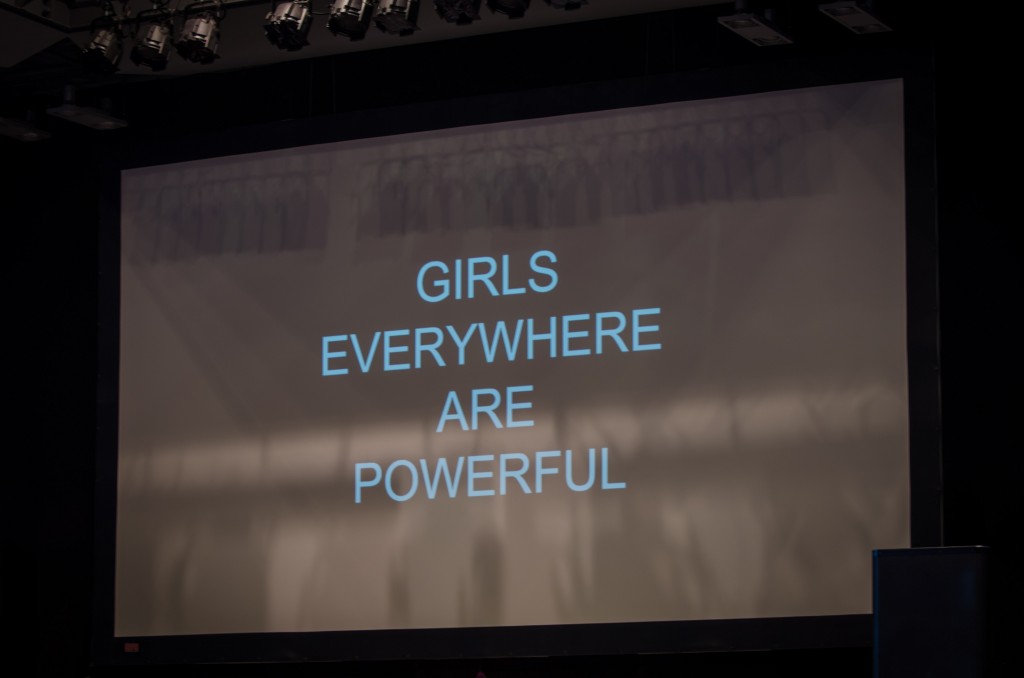 "Girls everywhere are powerful", G Day Toronto, 2015