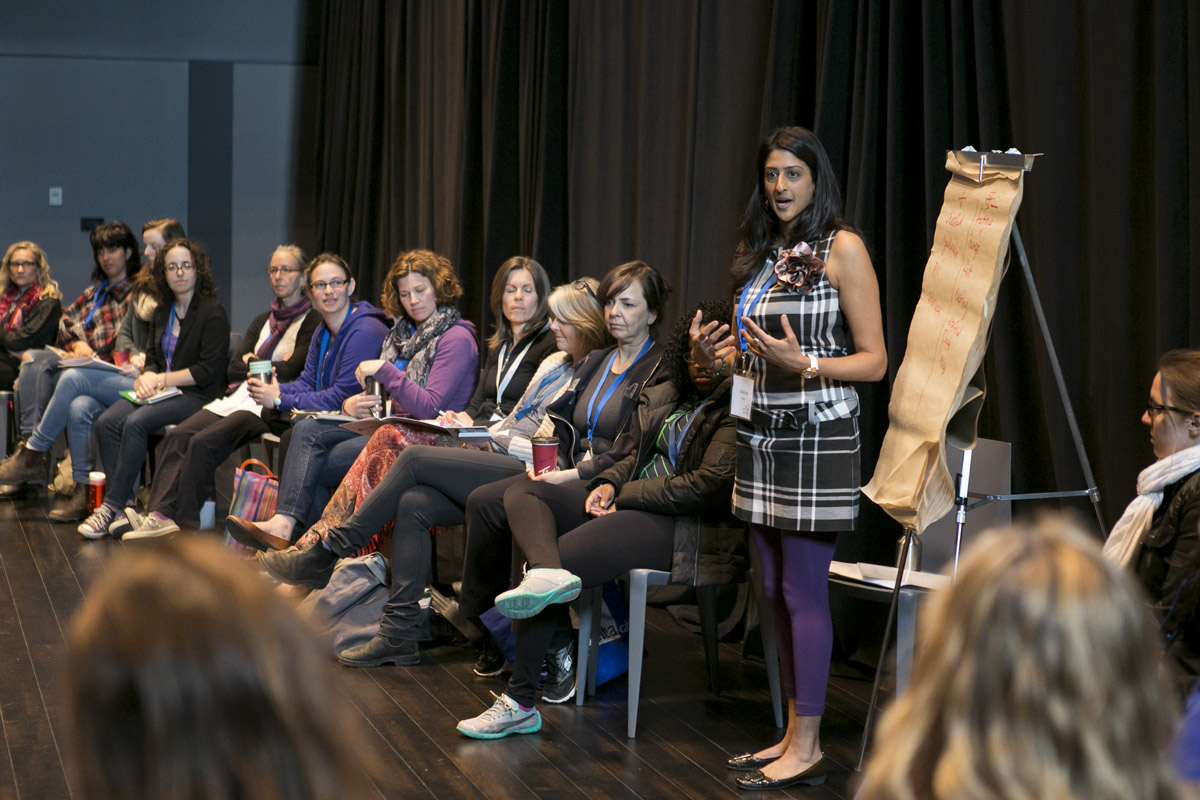 Zahra Haji at G Day Toronto, 2015